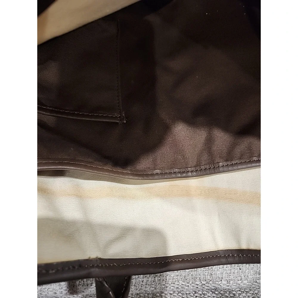 Pottery Barn Kids Brown Diaper Quilted Tote Basic‎ Bag